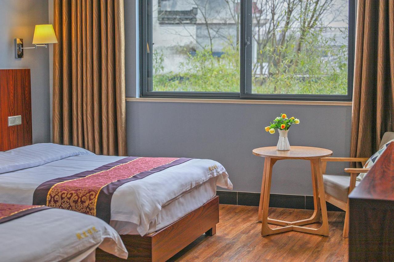 Huangshan North Station Huiting Boutique Hostel Shangchanglin Екстериор снимка
